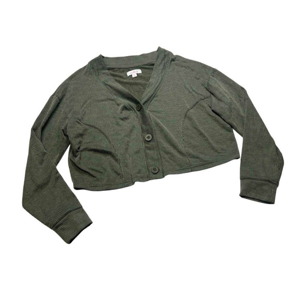 Baggy cropped cardigan
